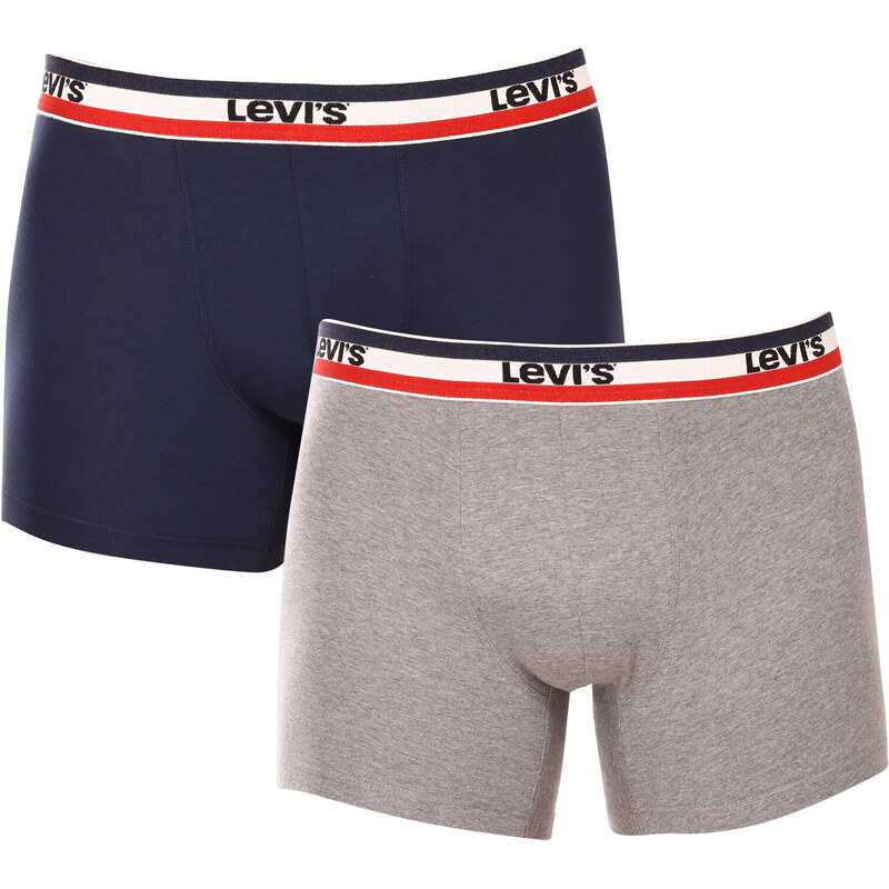 2PACK pánske boxerky Levis viacfarebné (701223908 002) 42863139