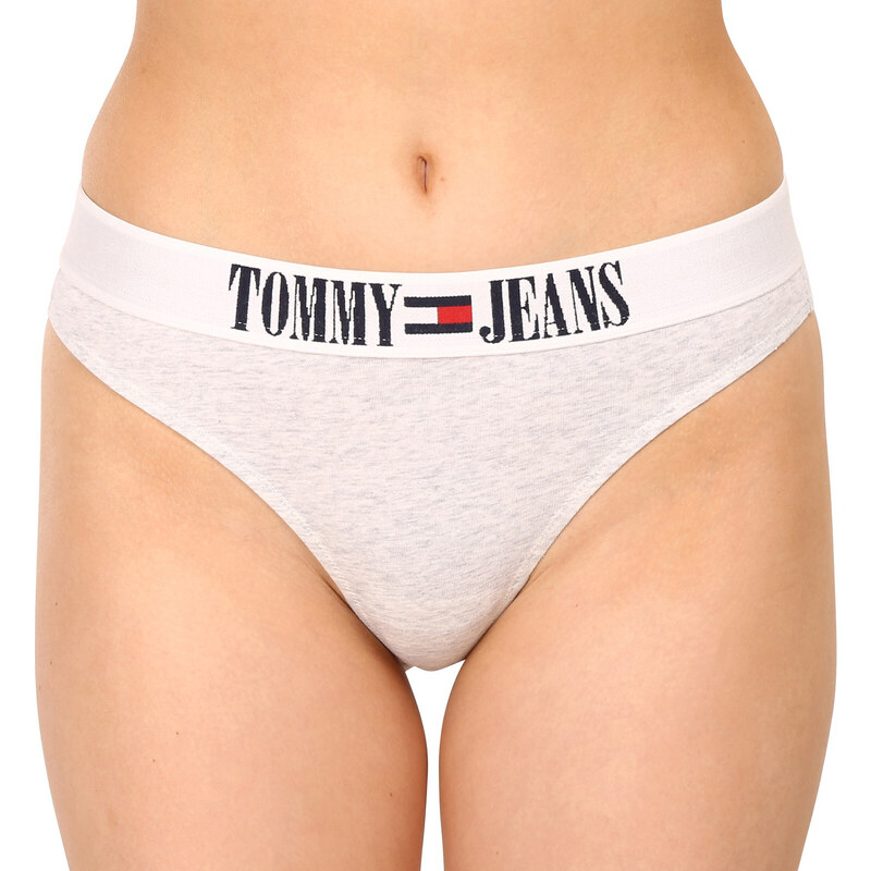 Dámske tangá Tommy Hilfiger sivé (UW0UW04209 PJ4) 42930968