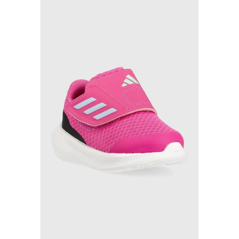 Detské tenisky adidas RUNFALCON 3. AC I ružová farba