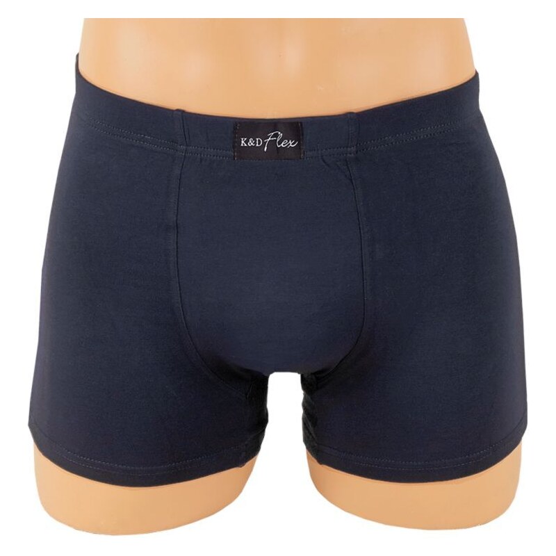 Pánske boxerky bavlnené modré 43371157
