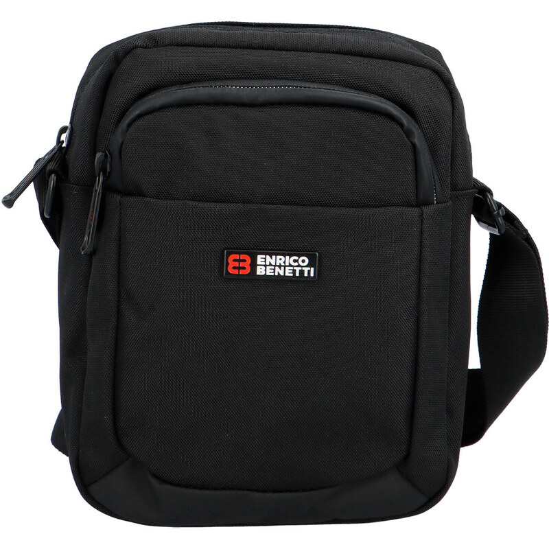 Pánska crossbody taška čierna - Enrico Benetti Bert čierna 56864565