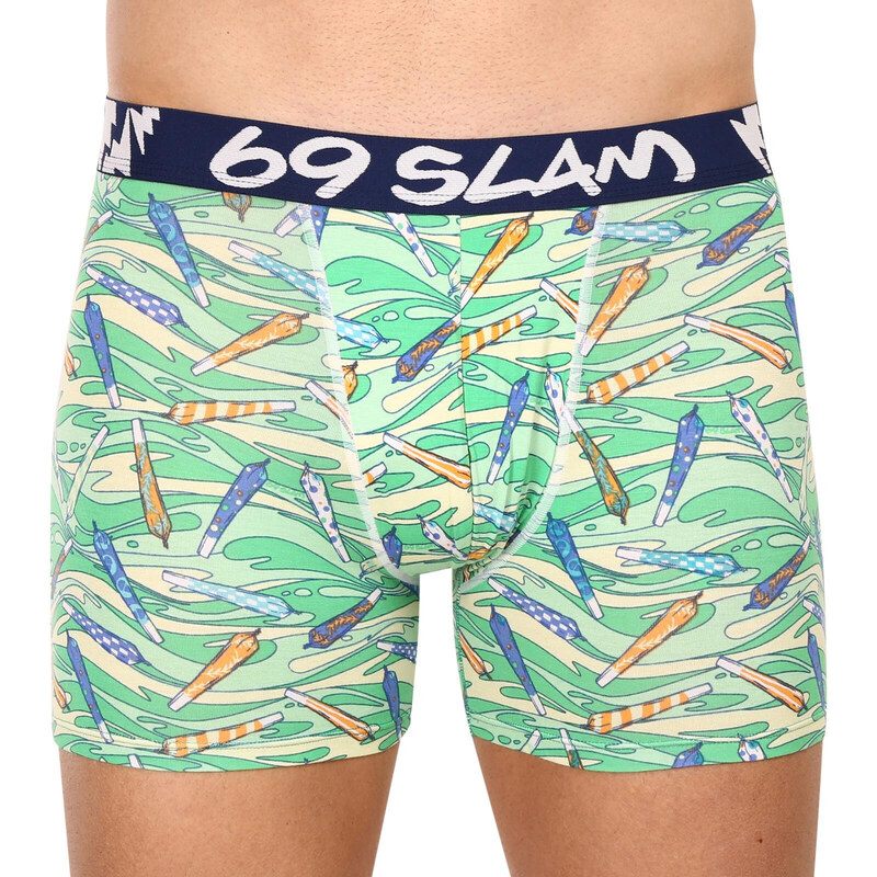 Pánske boxerky 69SLAM fit bamboo vegan 420 colton (MPBVGN-BB) 43072756