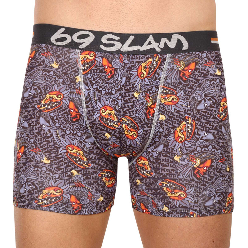 Pánske boxerky 69SLAM fit mayan head dylan (MBYMYN-PO) 43072765