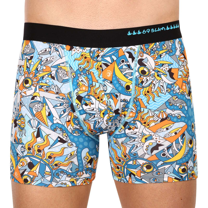 Pánske boxerky 69SLAM fit exotic sea dylan (MBYEXS-PO) 43072770