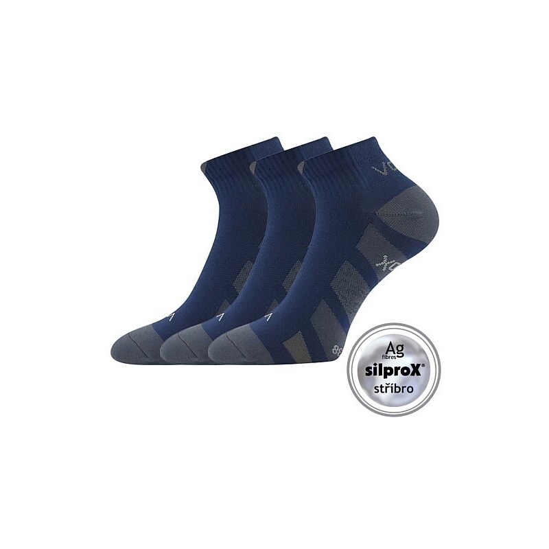 GASTM členkové športové ponožky so striebrom VoXX