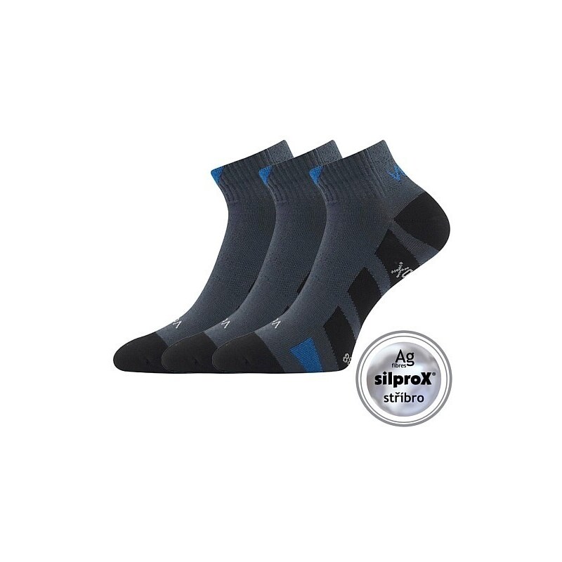 GASTM členkové športové ponožky so striebrom VoXX