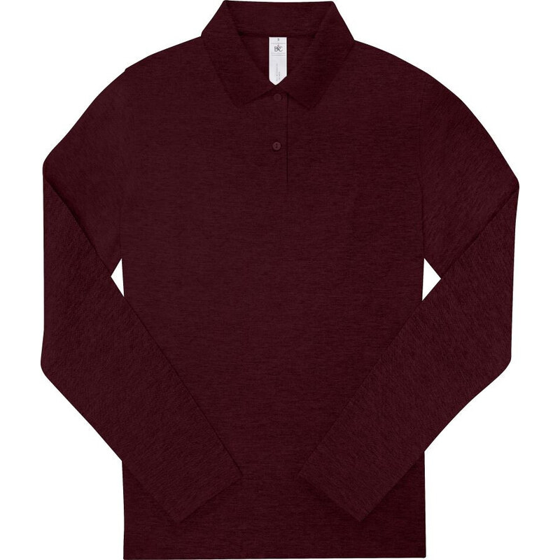 B&C Collection Dámske bavlnené piqué polo s dlhým rukávom B&C 62678210