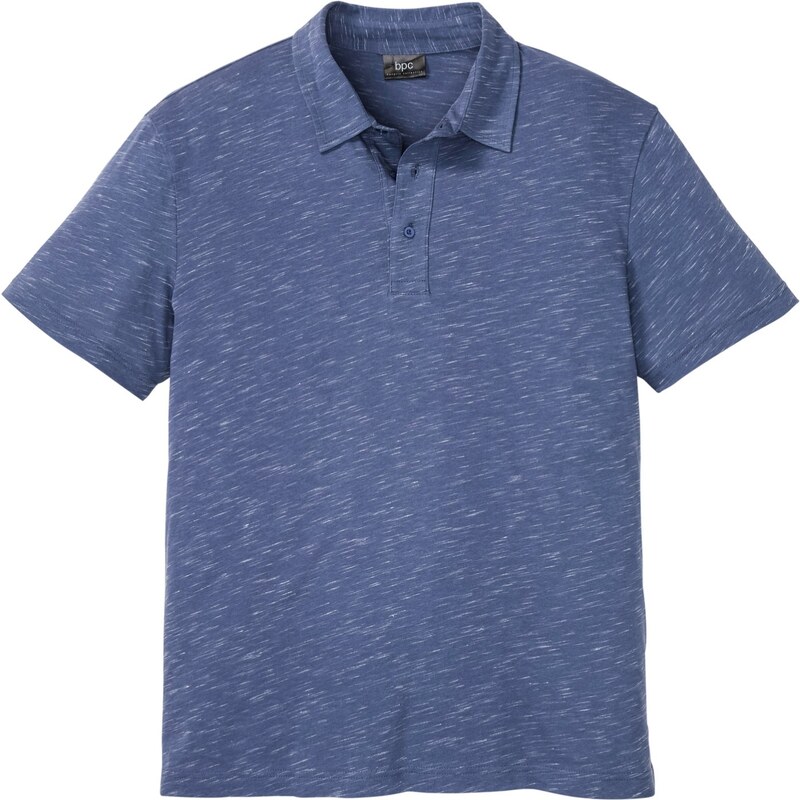 bonprix Polo tričko s krátkym rukávom, farba modrá 50747612