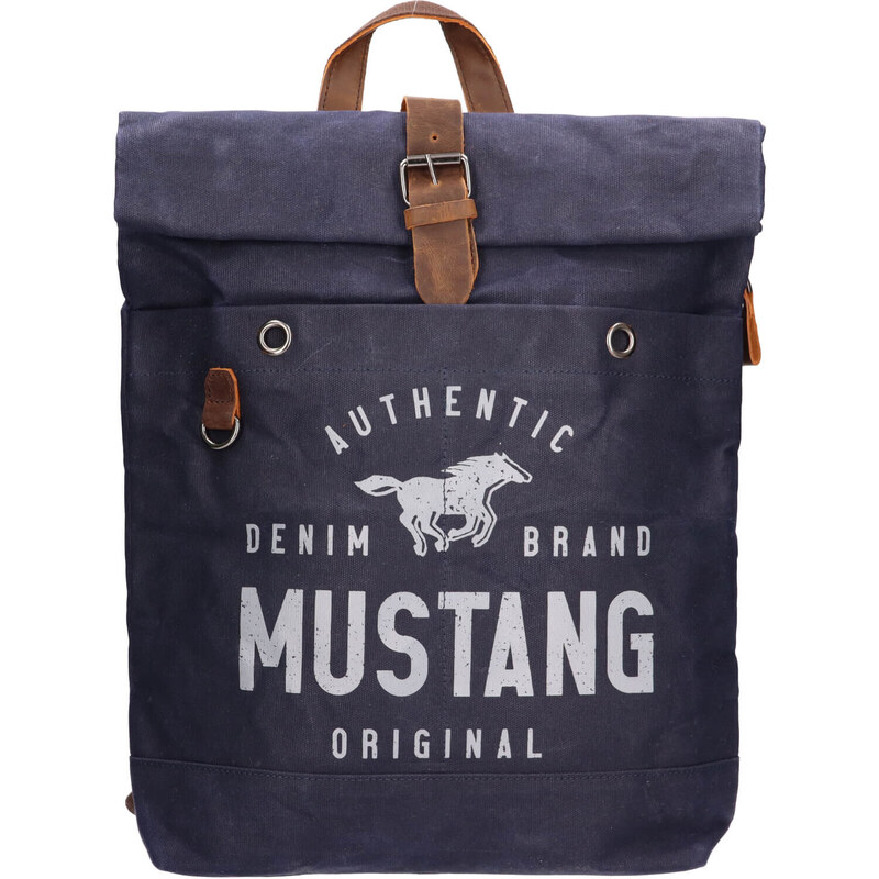 Veľký trendy batoh Mustang Lindr - modrá 48226065