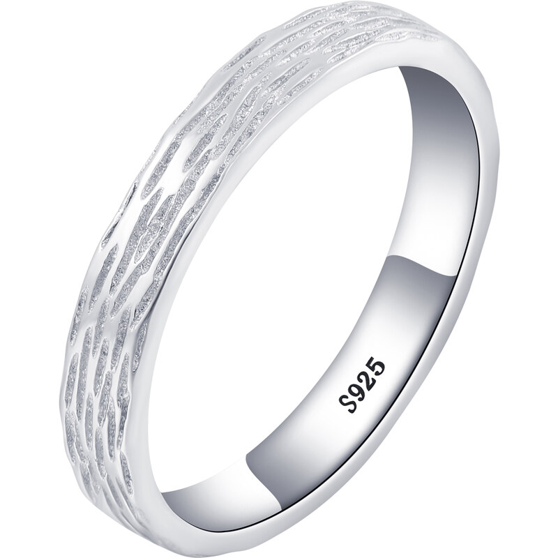 Olivie Snubný strieborný prsteň STRAIN 7475 43408206