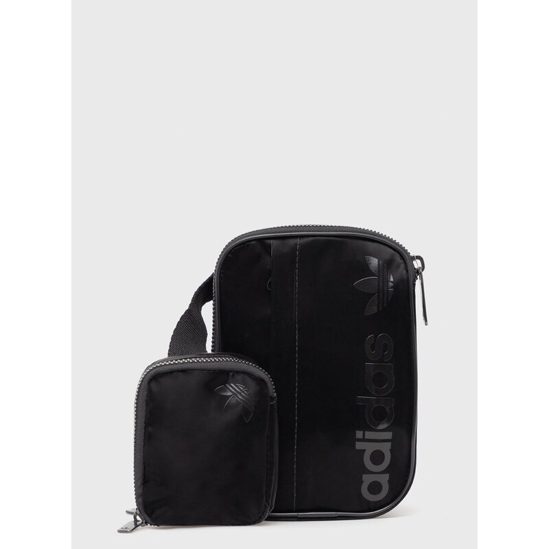Malá taška adidas Originals HK0149-BLACK, čierna farba