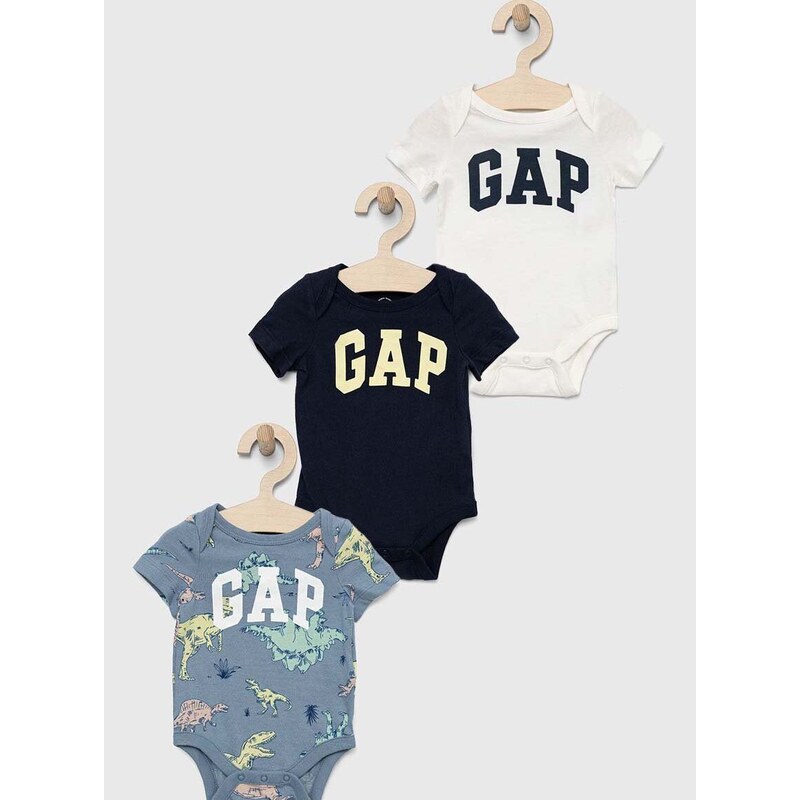 Bavlnené body pre bábätká GAP 3-pak