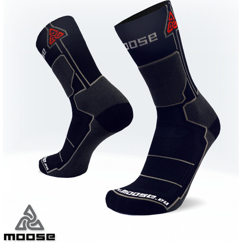 NORDKAPP NEW športové ponožky Moose Čierna XS 1 pár 43396355