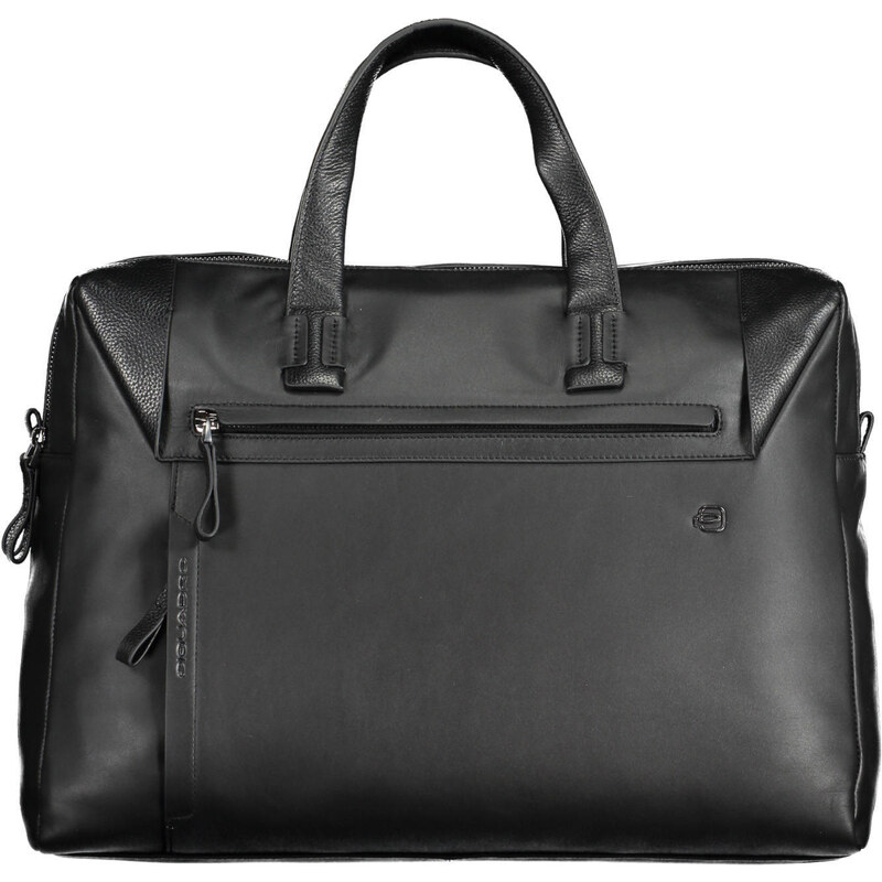 Praktická Pánska Aktovka PIQUADRO 44X32X14cm Čierna 65998617