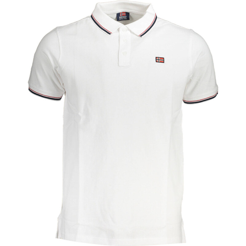 Pánske biele polo tričko Norway 1963 64705768