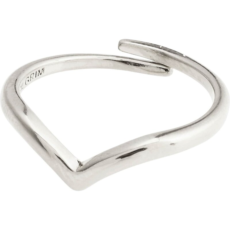 Pilgrim Prsteň Lulu strieborná 54223782