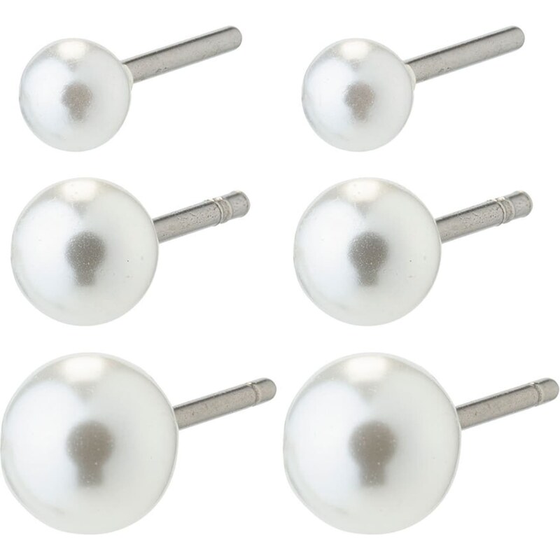 Pilgrim Náušnice Elisa strieborná 54250870