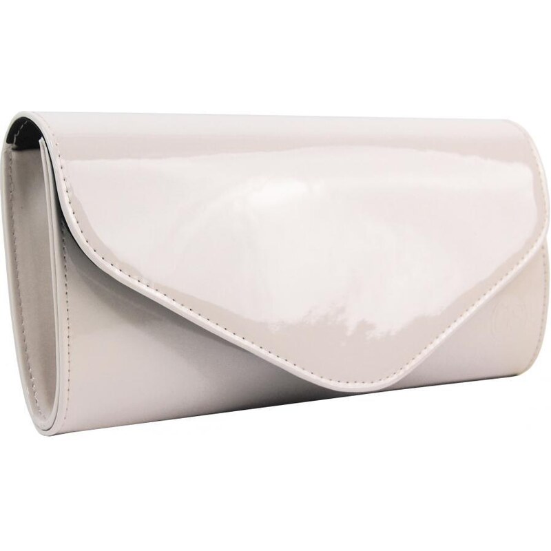 Dámska listová kabelka SP107 svetlo béžový lak GROSSO 43587708