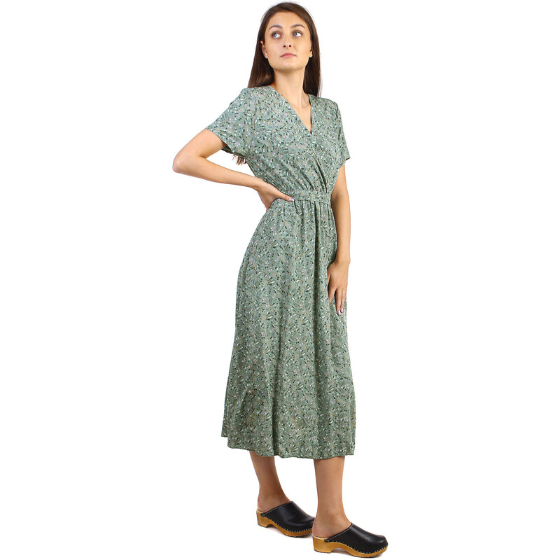 Glara Kvetinové dámske maxi šaty 12971560