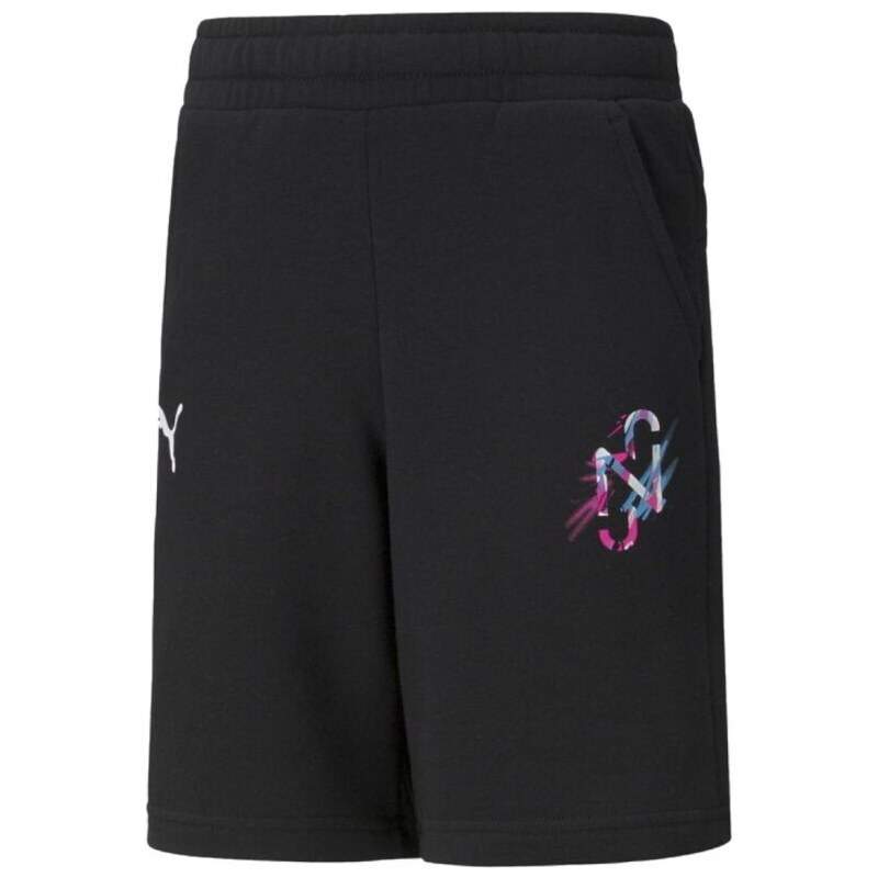 Detské šortky Neymar Jr Creativity Jr 605561-01 čierna vzor - Puma 43475811
