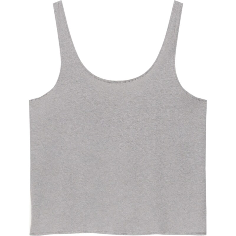 Pull&Bear Top sivá melírovaná 54251341