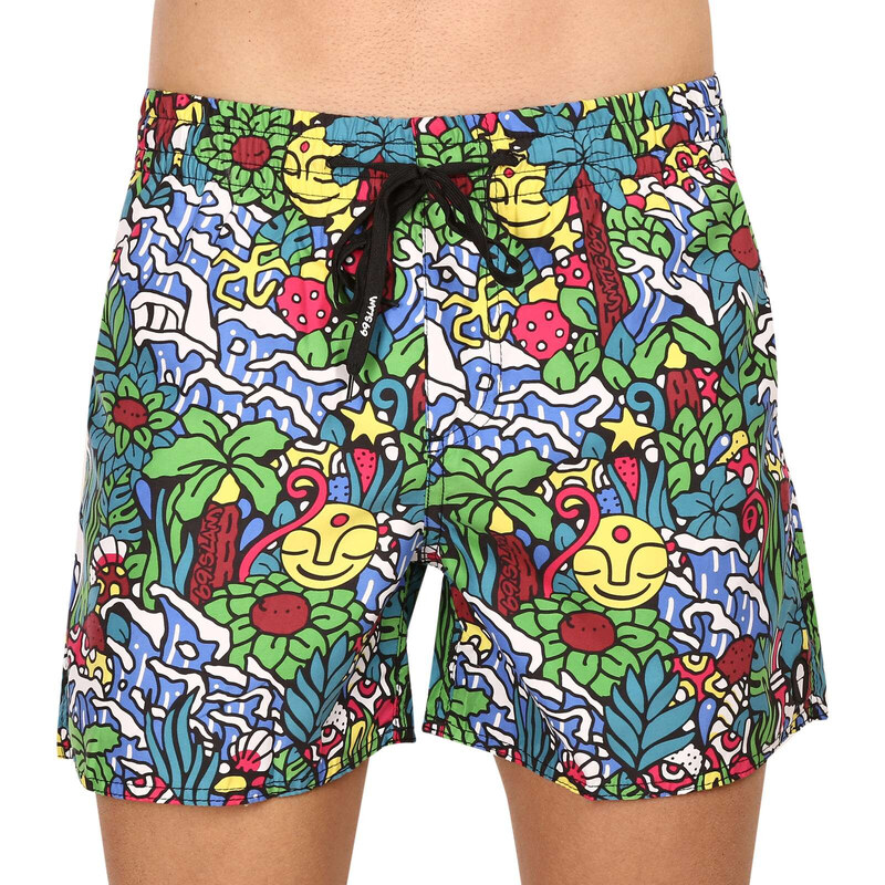 Pánske plavky 69SLAM tropicamazon samoa (SEBAMO-PM) 68695988