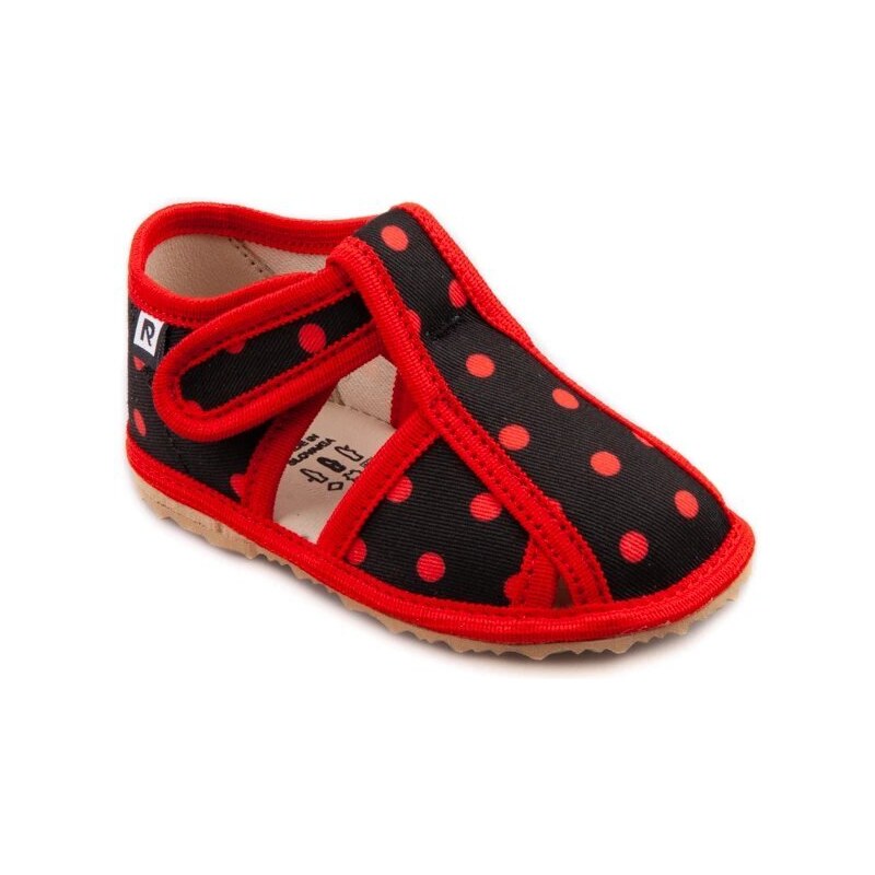 Papučky RAK čierno červené inovativné s pamäťovou stielkou 46771801