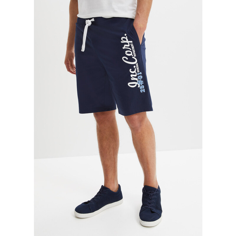 bonprix Džersejové bermudy, farba modrá 52800315