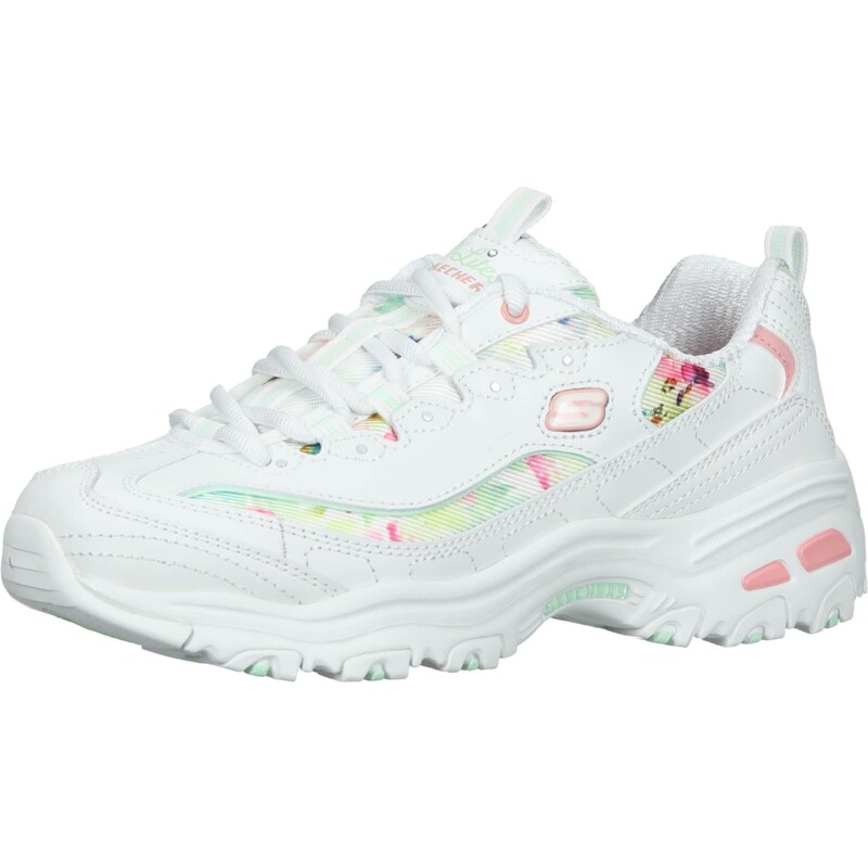 SKECHERS Nízke tenisky žltá / zelená / fialová / ružová / biela 56865480