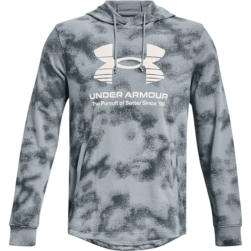UNDER ARMOUR Športová mikina Rival opálová / modrosivá / biela 67750412