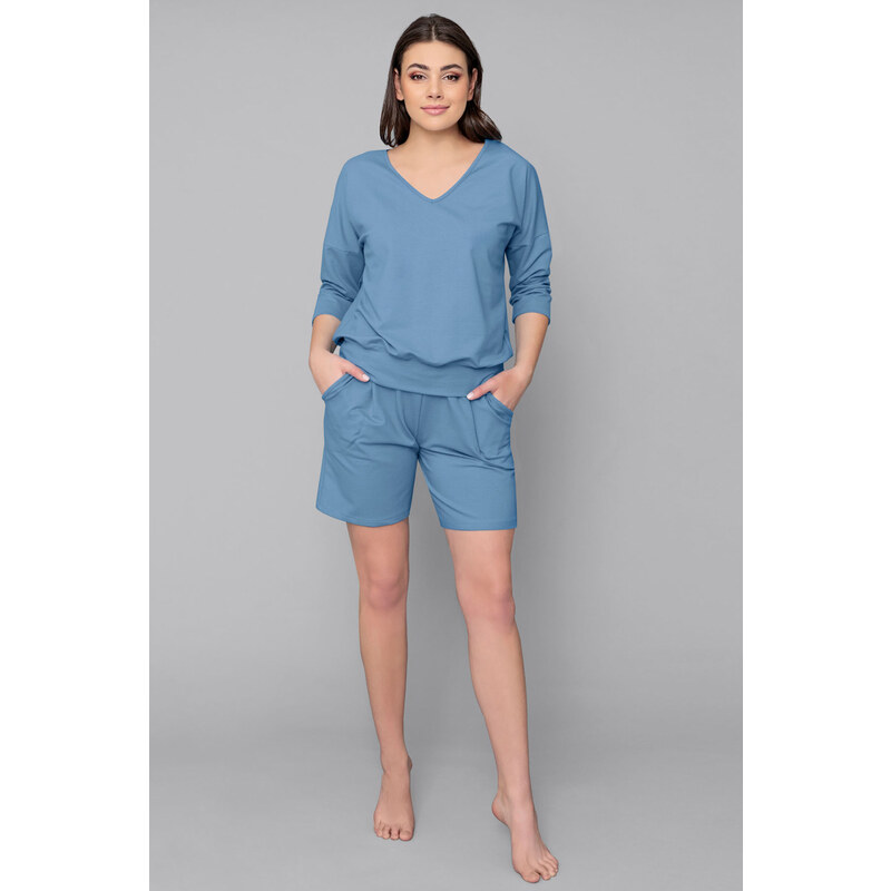 Italian Fashion Dámska tepláková súprava krátka 3/4 rukáv Karina 43525579