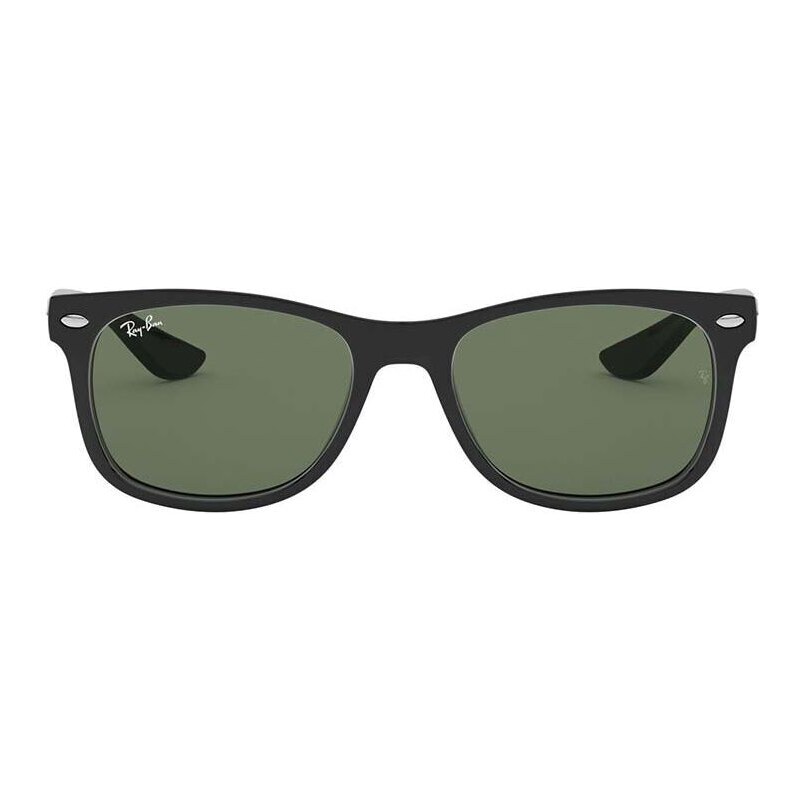 Detské slnečné okuliare Ray-Ban Junior New Wayfarer zelená farba, 0RJ9052S, 0RJ9052S