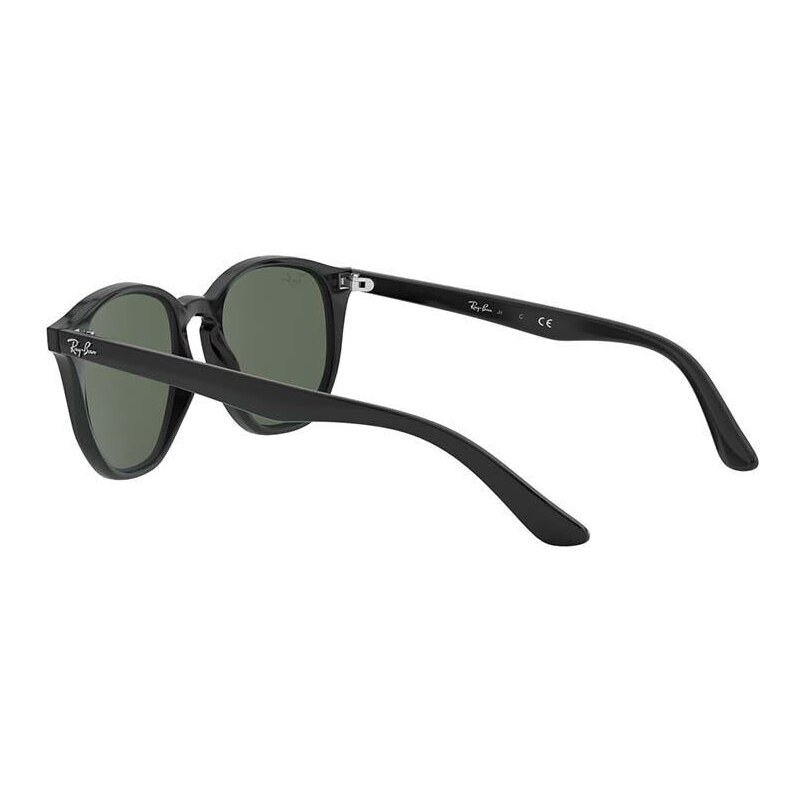 Detské slnečné okuliare Ray-Ban Junior čierna farba, 0RJ9070S