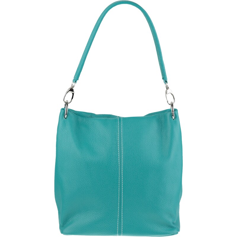 Tyrkysová kožená talianska kabelka Fiora Smeraldo NovaKabelka.sk 60510269