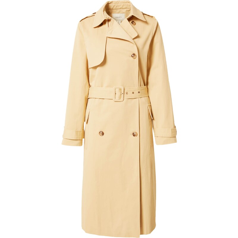 Oasis Prechodný kabát béžová 58421421