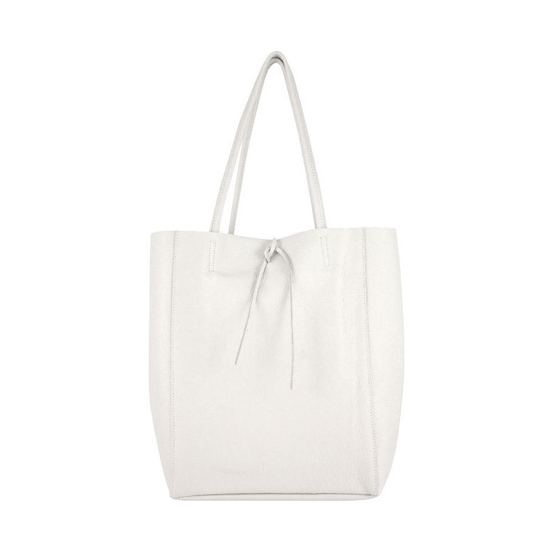 Glara Kožená kabelka shopper 27364531