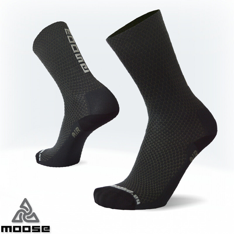 RACE AIR NEW cyklistické letné ponožky Moose Čierna XS 1 pár 47518065