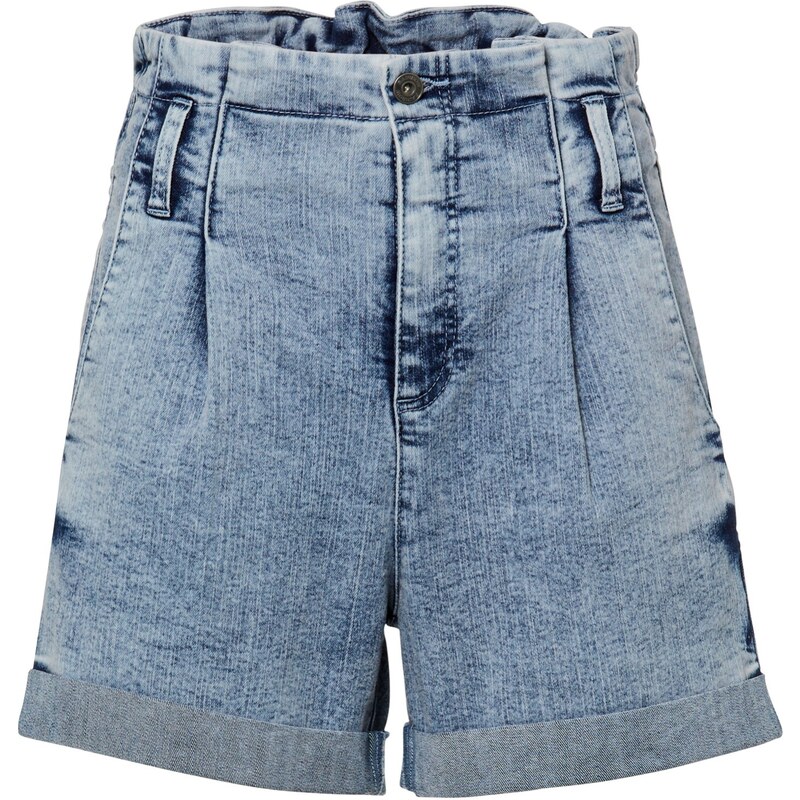 bonprix Džínsové šortky Paperbag, farba modrá 55849781
