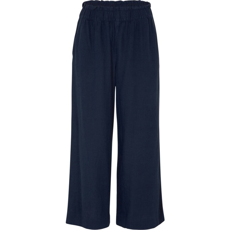 bonprix Culotte nohavice, po lýtka, farba modrá 49696871