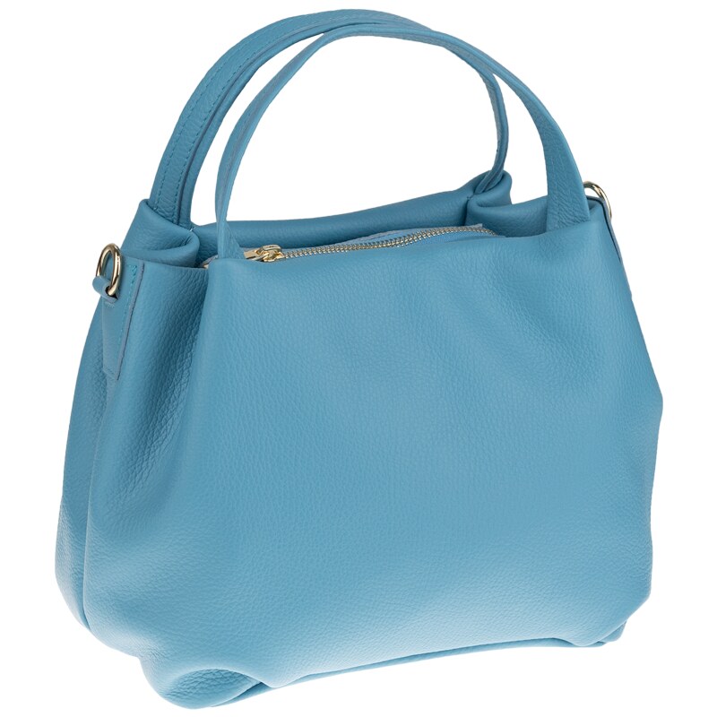 Modrá kožená talianska crossbody kabelka Tea Blu Marina NovaKabelka.sk 43634674