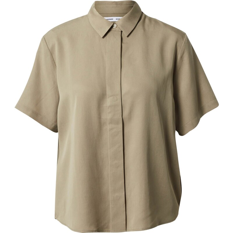 Samsøe Samsøe Blúzka MINA kaki 54251830