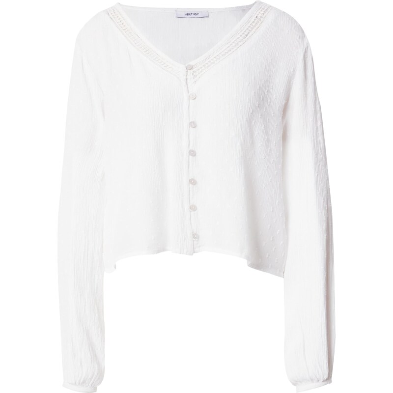 ABOUT YOU Blúzka Pia biela 54251809