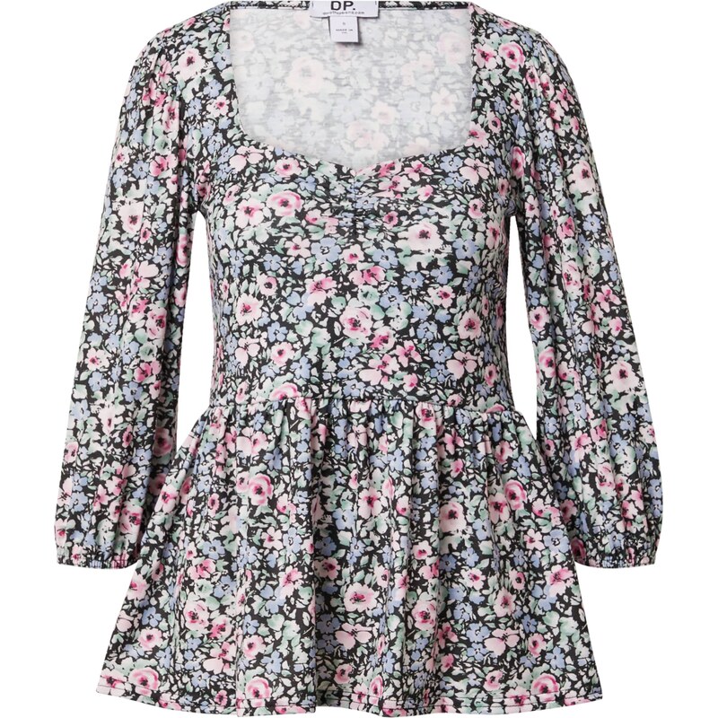 Dorothy Perkins Blúzka svetlomodrá / ružová / čierna / biela 66074261