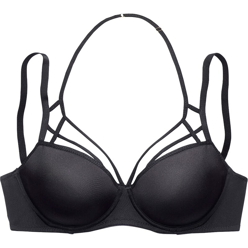 PETITE FLEUR GOLD Podprsenka čierna 54240686