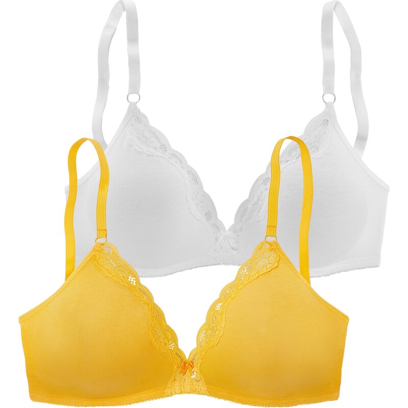 PETITE FLEUR Podprsenka karí / biela 54241147