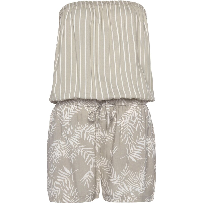 LASCANA Overal sivá / biela 54250802