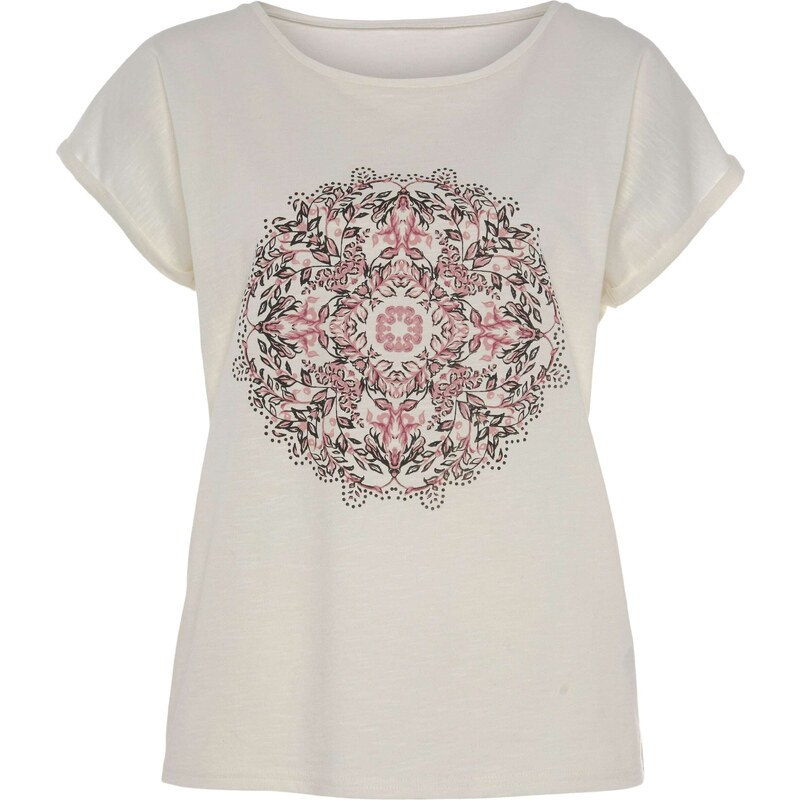 VIVANCE Tričko béžová / zmiešané farby 54251128