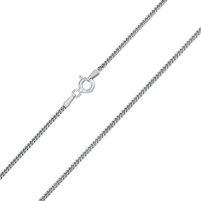 Ligot Strieborná retiazka CURB 2 mm vhodná k príveskom 62426455