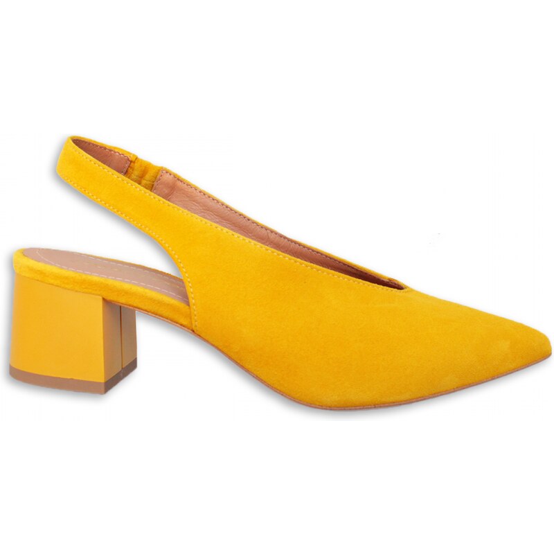 Secretshoes Sandále SZ1987/603 ŽLTÁ SEMIŠ 43754840