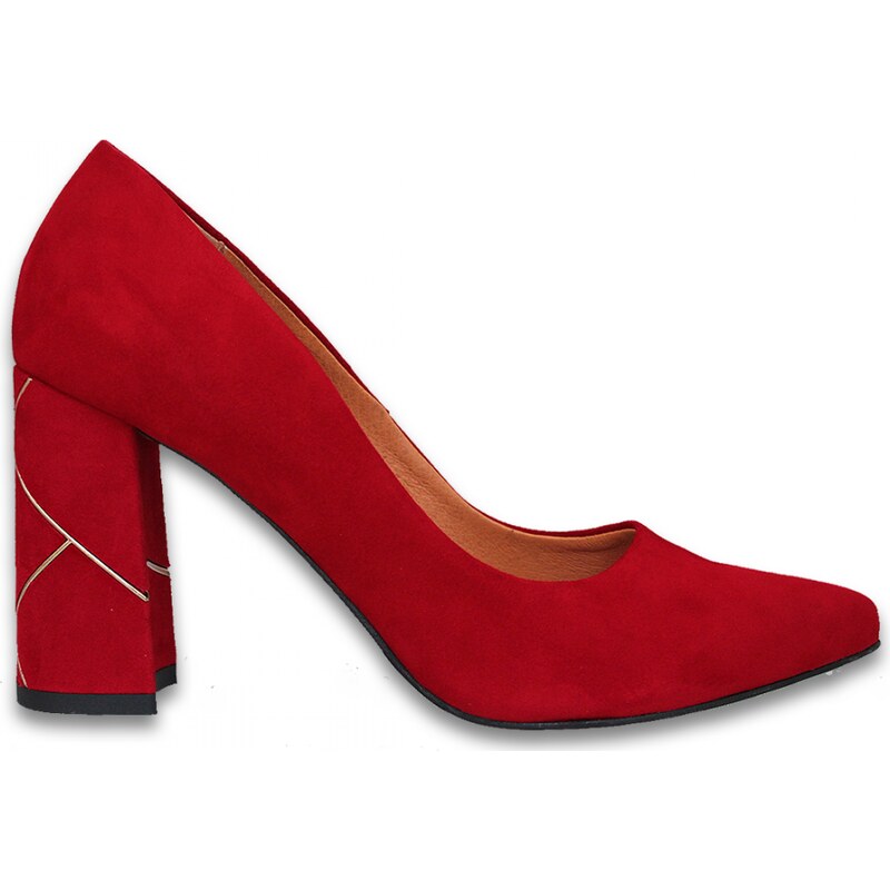 GLS Lodičky LM2050 ČERVENÁ SEMIŠ 43754878